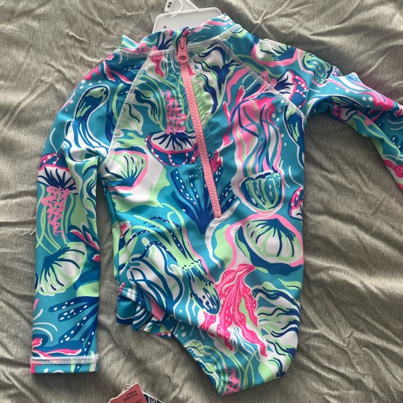 Toddler Swimsuit & Sunglasses - Picture 2 of 2